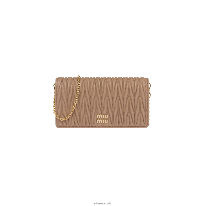 es Miu Miuaccesorios funda para smartphone de napa matelasse camafeo JPDFR81098
