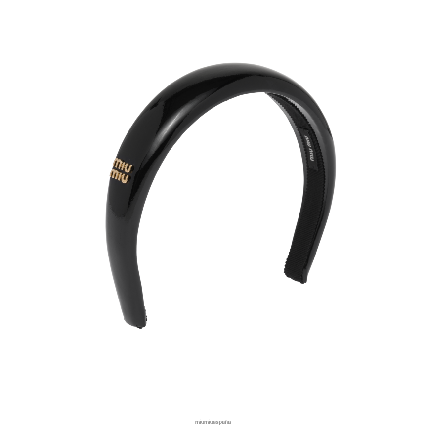 es Miu Miuaccesorios cintas para el pelo negro JPDFR81142