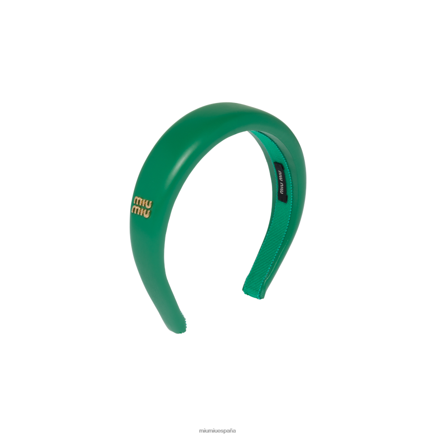es Miu Miuaccesorios diadema de napa mango JPDFR81150