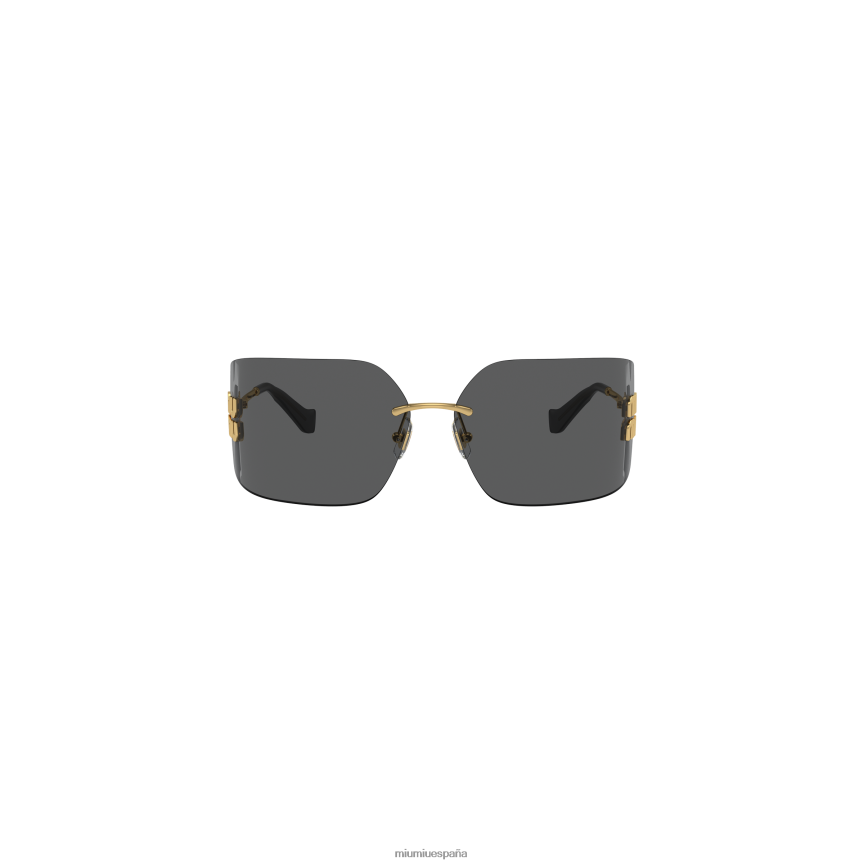 es Miu Miuaccesorios gafas de sol de pista lentes gris pizarra JPDFR81240