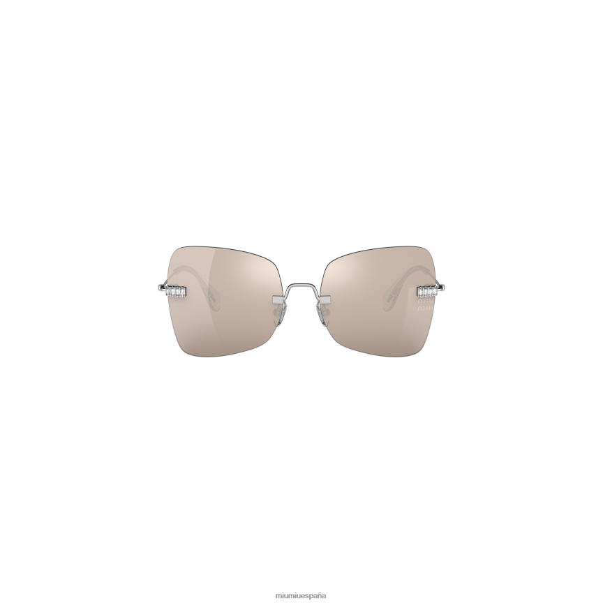 es Miu Miuaccesorios gafas de sol maniere lentes chapadas en oro blanco JPDFR81275