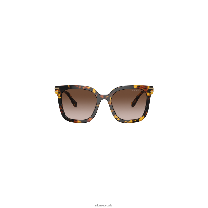 es Miu Miuaccesorios lentes de sol con logo lentillas sienna degradadas JPDFR81271