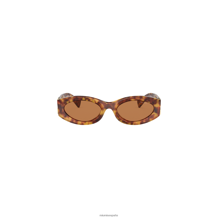 es Miu Miuaccesorios vislumbrar gafas de sol lentes beige camel JPDFR81248