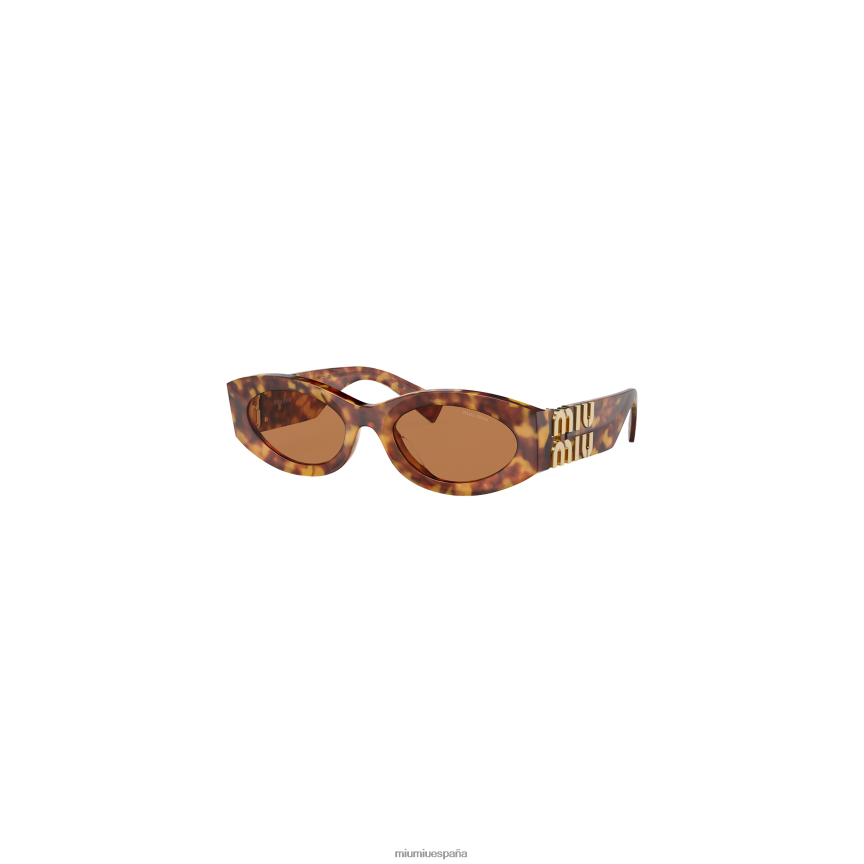 es Miu Miuaccesorios vislumbrar gafas de sol lentes beige camel JPDFR81248