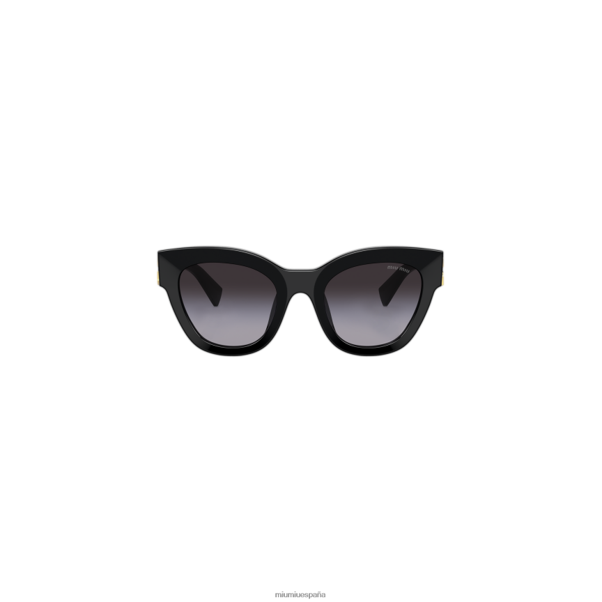 es Miu Miuaccesorios vislumbrar gafas de sol lentes gris ahumado degradado JPDFR81251