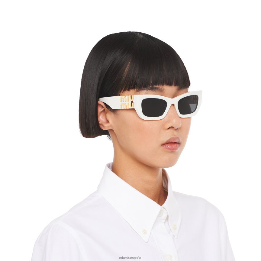 es Miu Miuaccesorios vislumbrar gafas de sol lentes gris pizarra JPDFR81243