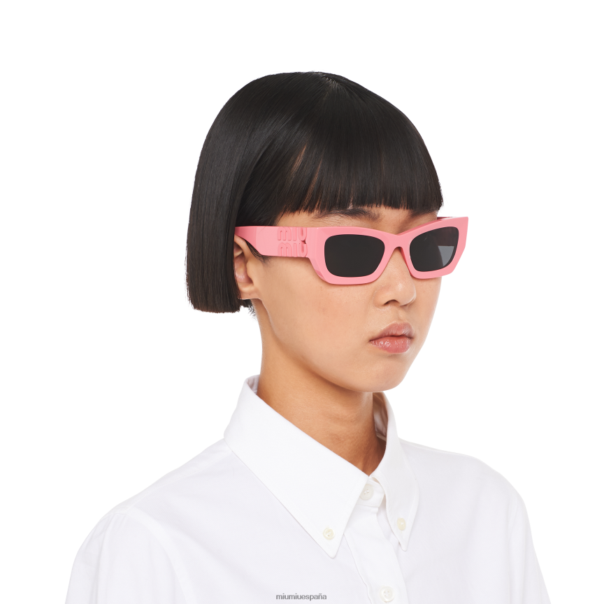 es Miu Miuaccesorios vislumbrar gafas de sol lentes gris pizarra JPDFR81244