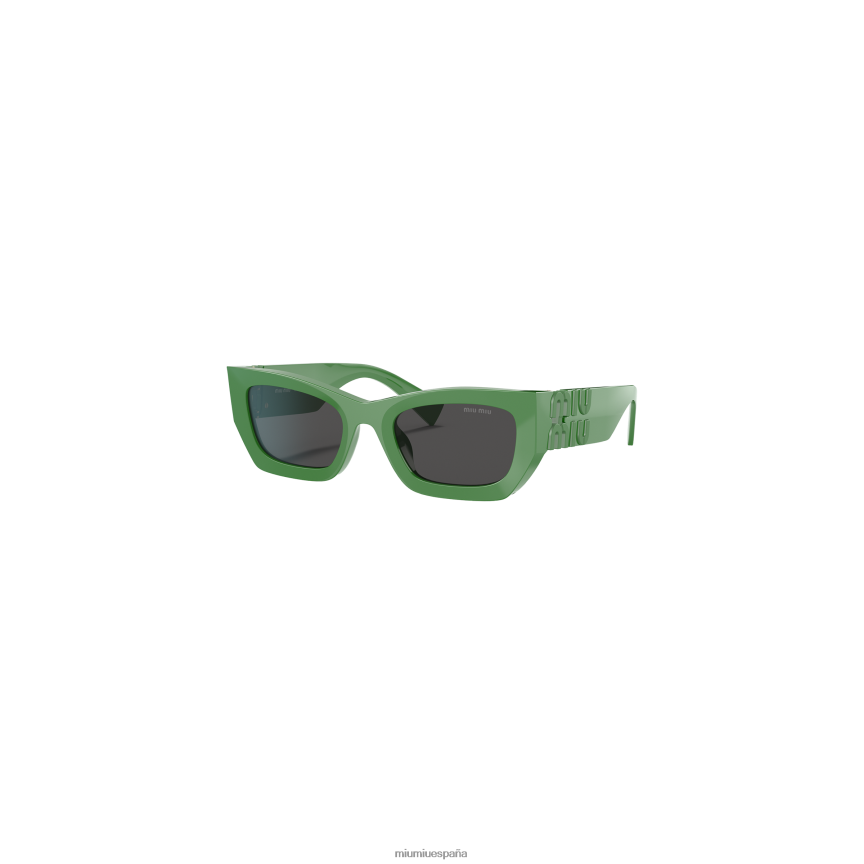 es Miu Miuaccesorios vislumbrar gafas de sol lentes gris pizarra JPDFR81245