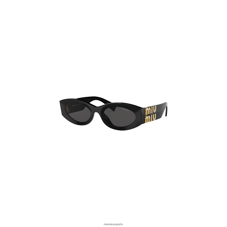 es Miu Miuaccesorios vislumbrar gafas de sol lentes gris pizarra JPDFR81247