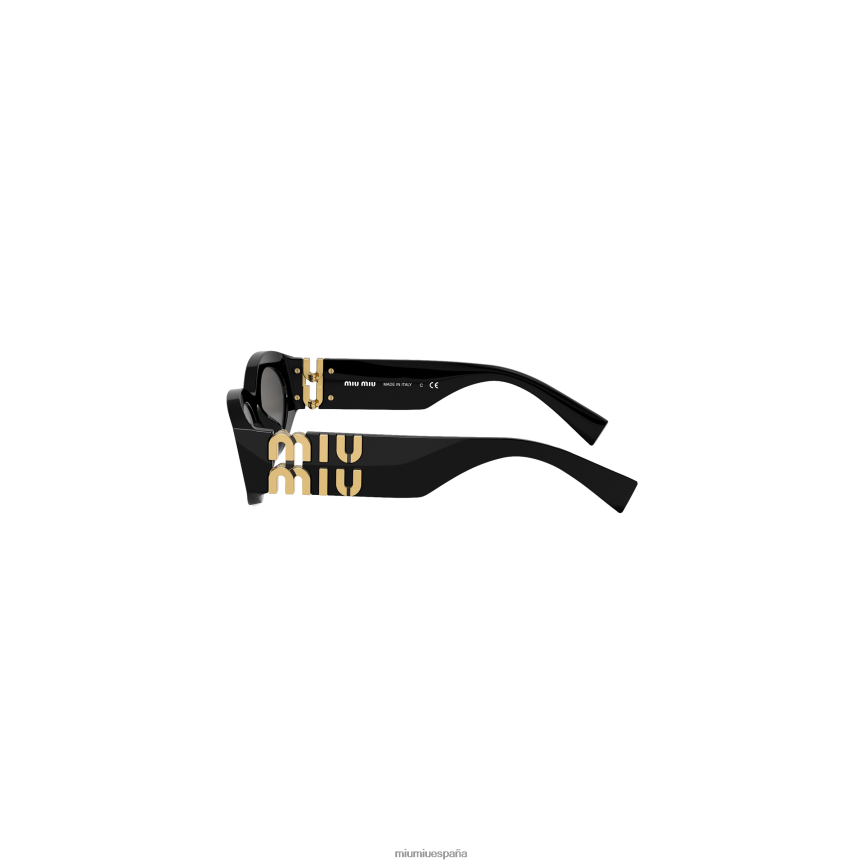 es Miu Miuaccesorios vislumbrar gafas de sol lentes gris pizarra JPDFR81247