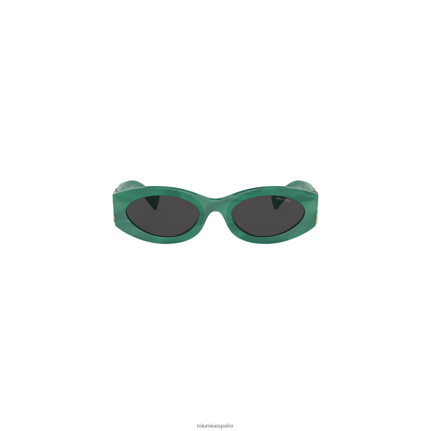 es Miu Miuaccesorios vislumbrar gafas de sol lentes gris pizarra JPDFR81250