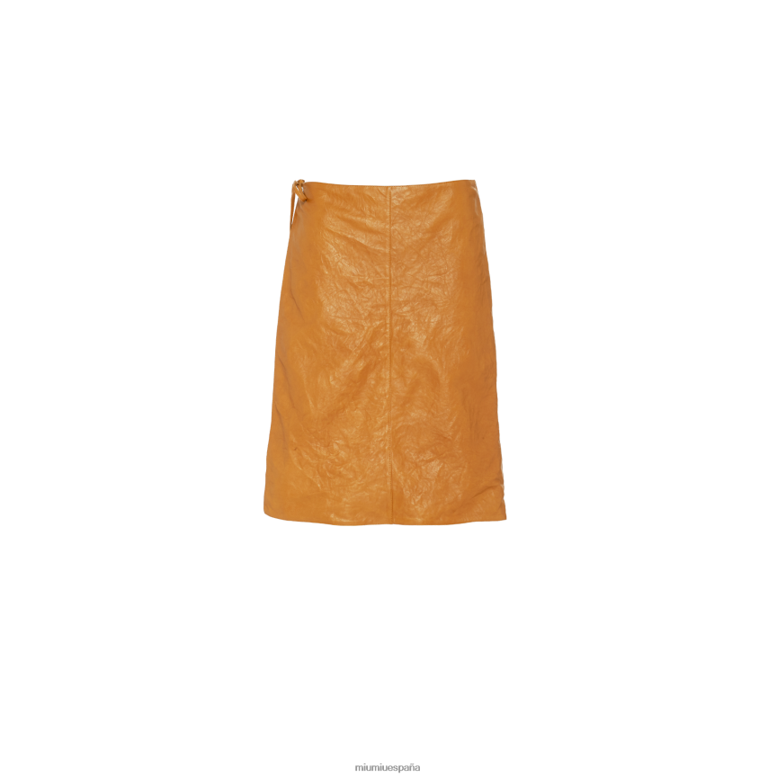 es Miu Miulisto para usar falda de napa natural JPDFR8562