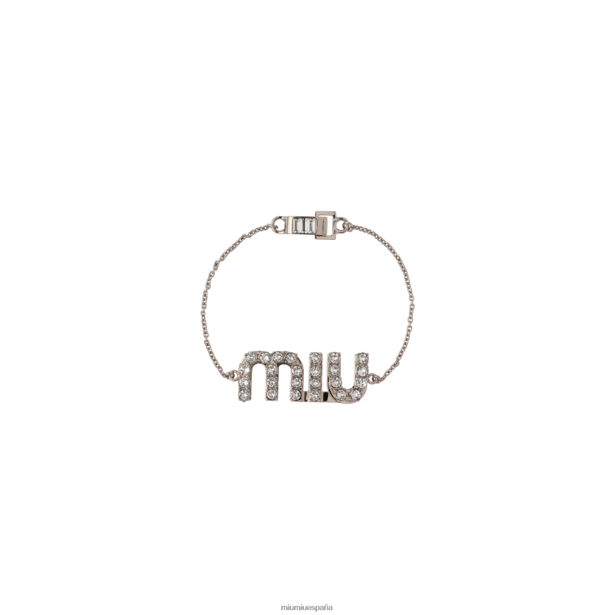 es Miu Miujoyas pulsera de cristal acero JPDFR81355